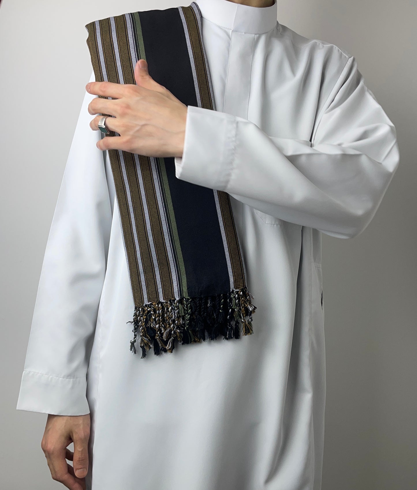 Yemeni Shawl in Yemeni nights Black