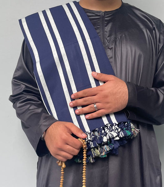 Yemeni Shawl in Breath of the Sky